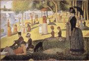 Georges Seurat Sunday Afternoon on the Island of La Grande Jatte Germany oil painting artist